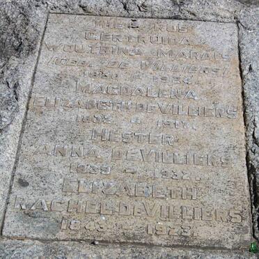 VILLIERS de :: MARAIS