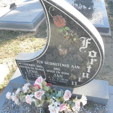 FORTUIN Jan 1939-2000 &amp; Lenie 1944-19?