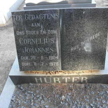 HURTER Cornelius Johannes 1904-1978
