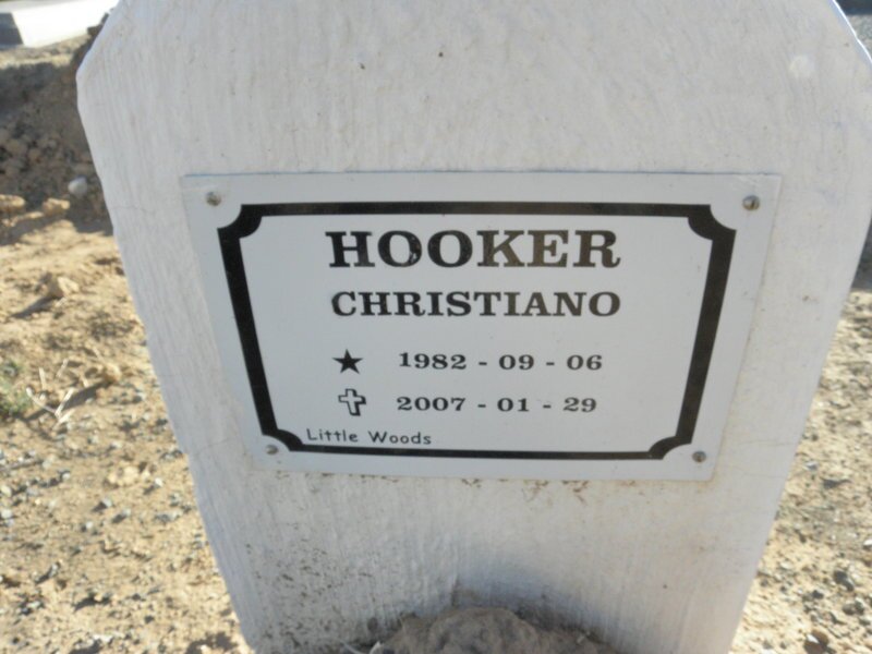 HOOKER Christiano 1982-2007