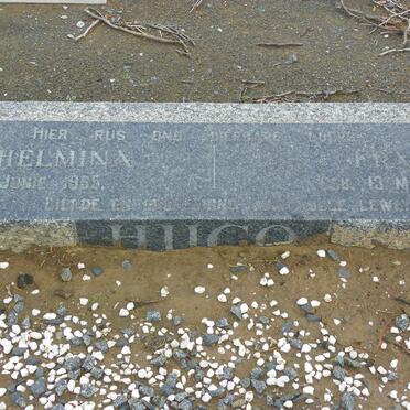 HUGO Francois Jacobus 1890-1962 &amp; Gerhardina Wilhelmina 1891-1965