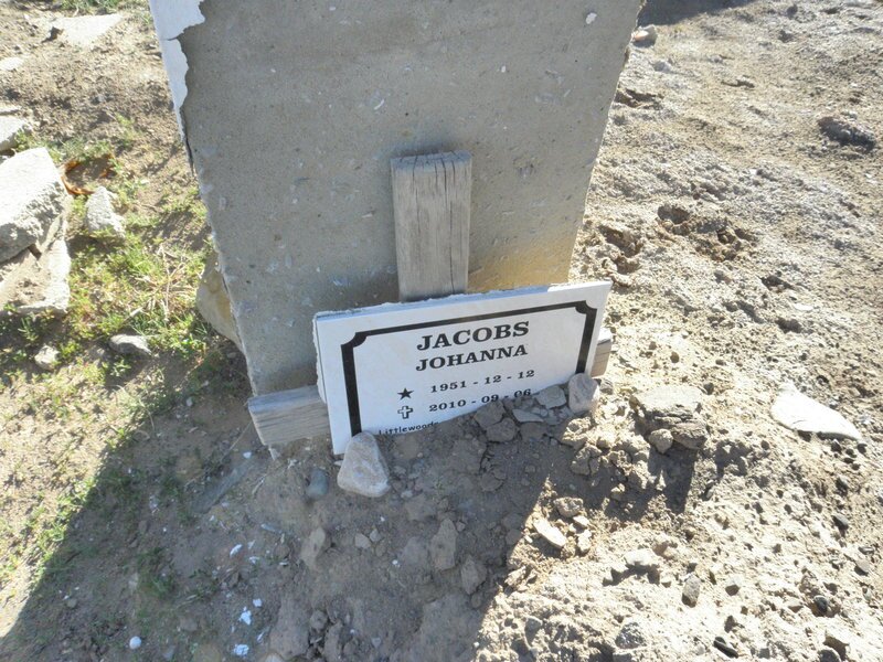 JACOBS Johanna 1951-2010