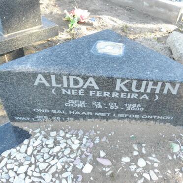 KUHN Alida, nee FERREIRA 1968-2000