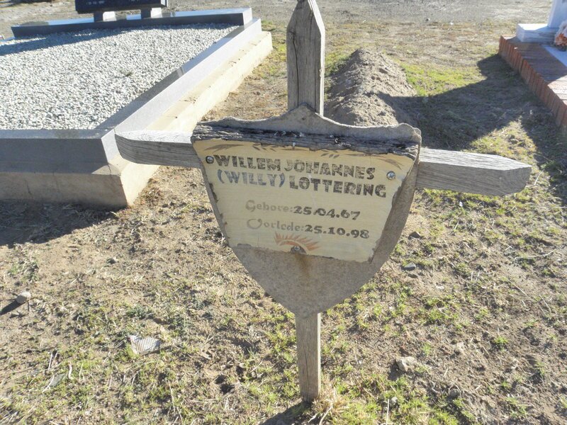 LOTTERING Willem Johannes 1967-1998