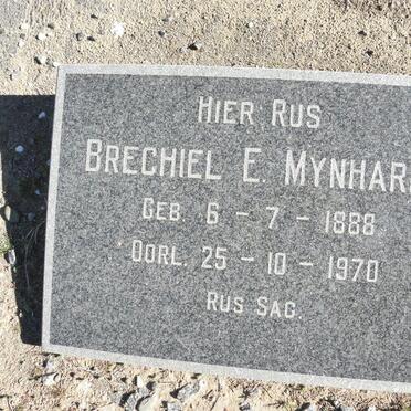 MYNHARDT Brechiel E. 1888-1970