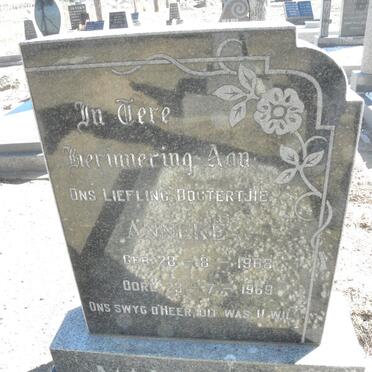 MALHERBE Anneke 1968-1969