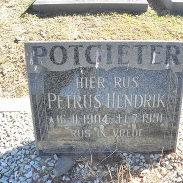 POTGIETER Petrus Hendrik 1904-1991
