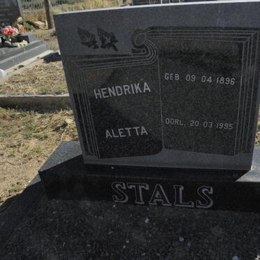 STALS Hendrika Aletta 1896-1995