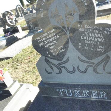 TUKKER Johannes Hendrik 1915-2004 &amp; Johanna Catharina 1914-1993