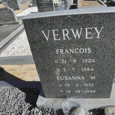 VERWEY Francois 1924-1984