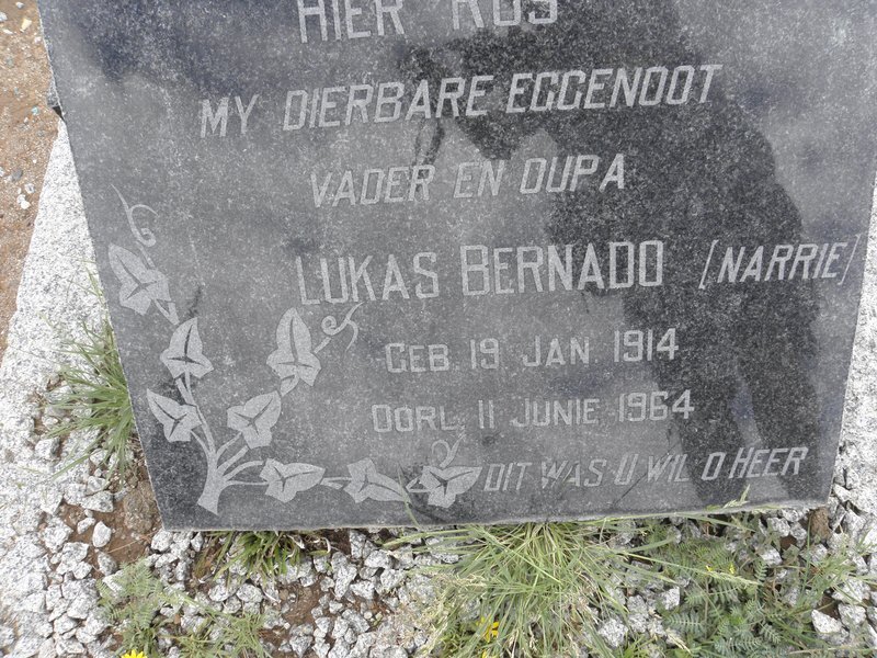 BERNADO Lukas 1914-1964