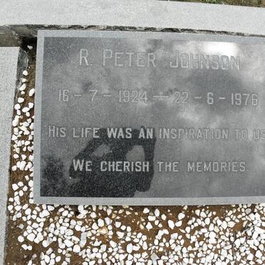 JOHNSON R. Peter 1924-1976