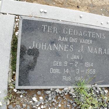 MARAIS Johannes J. 1914-1959