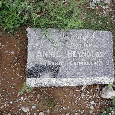 REYNOLDS Annie nee GRIMBEEK 