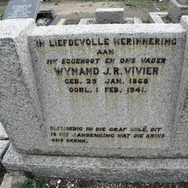 VIVIER Wynand J.R. 1868-1941