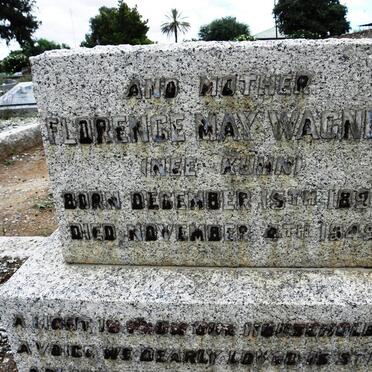 WAGNER Florence May nee KUHN 1896-1945