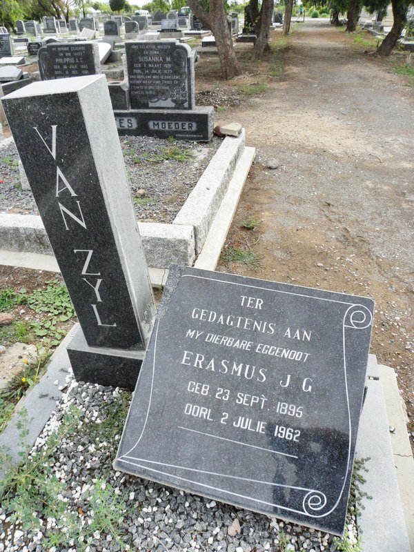 ZYL Erasmus J.G., van 1895-1962 