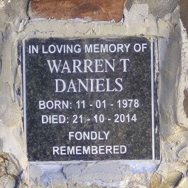 DANIELS Warren T. 1978-2014