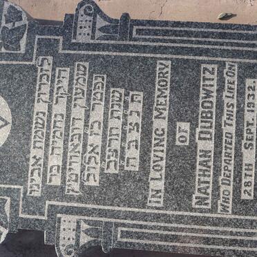 DUBOWITZ Nathan -1932