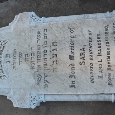 ISAACSON Sara 1890-1918