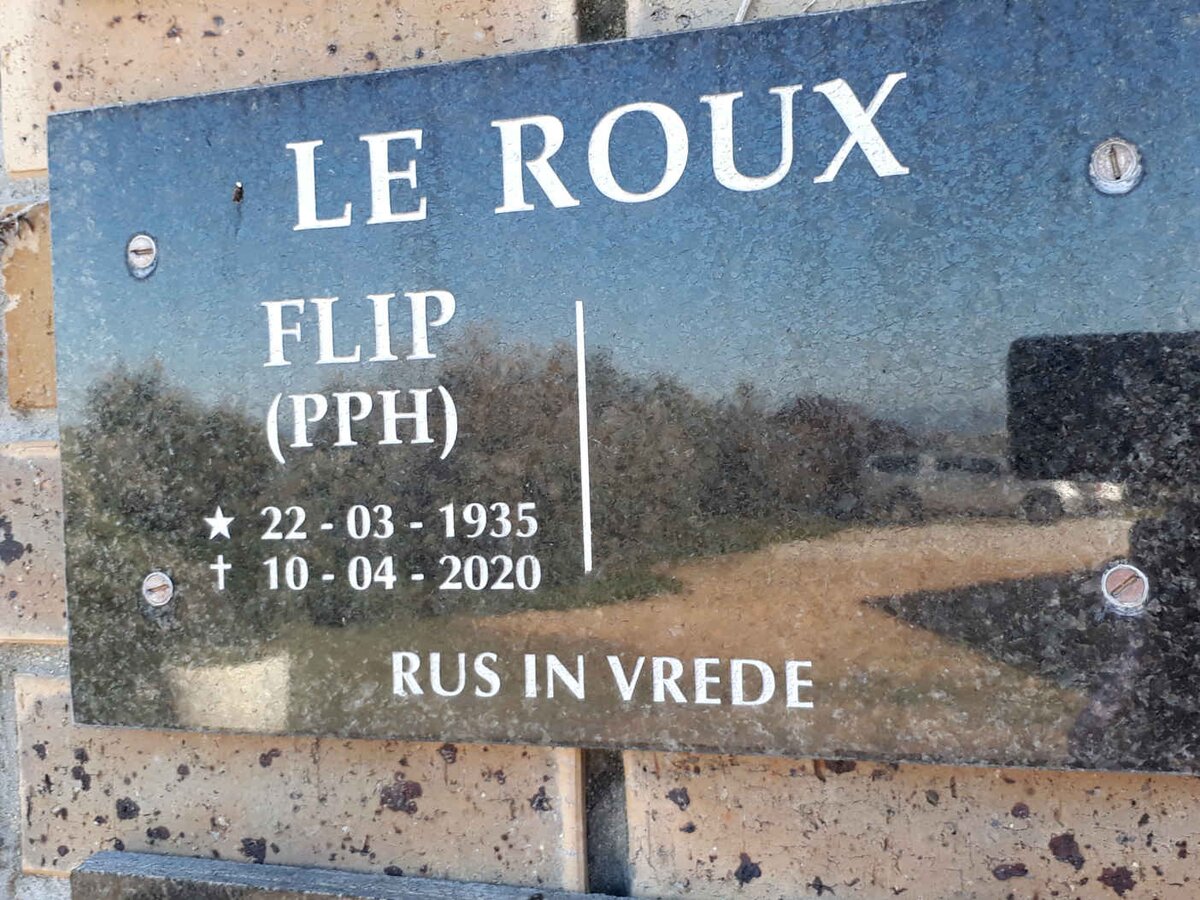ROUX P.P.H., le 1935-2020