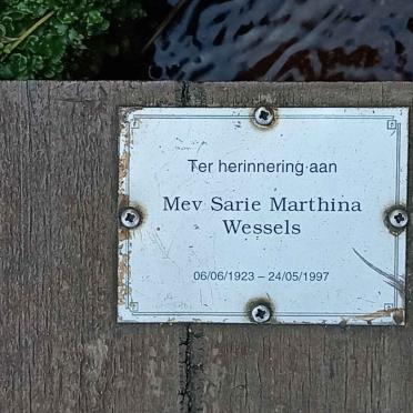 WESSELS Sarie Marthina 1923-1997