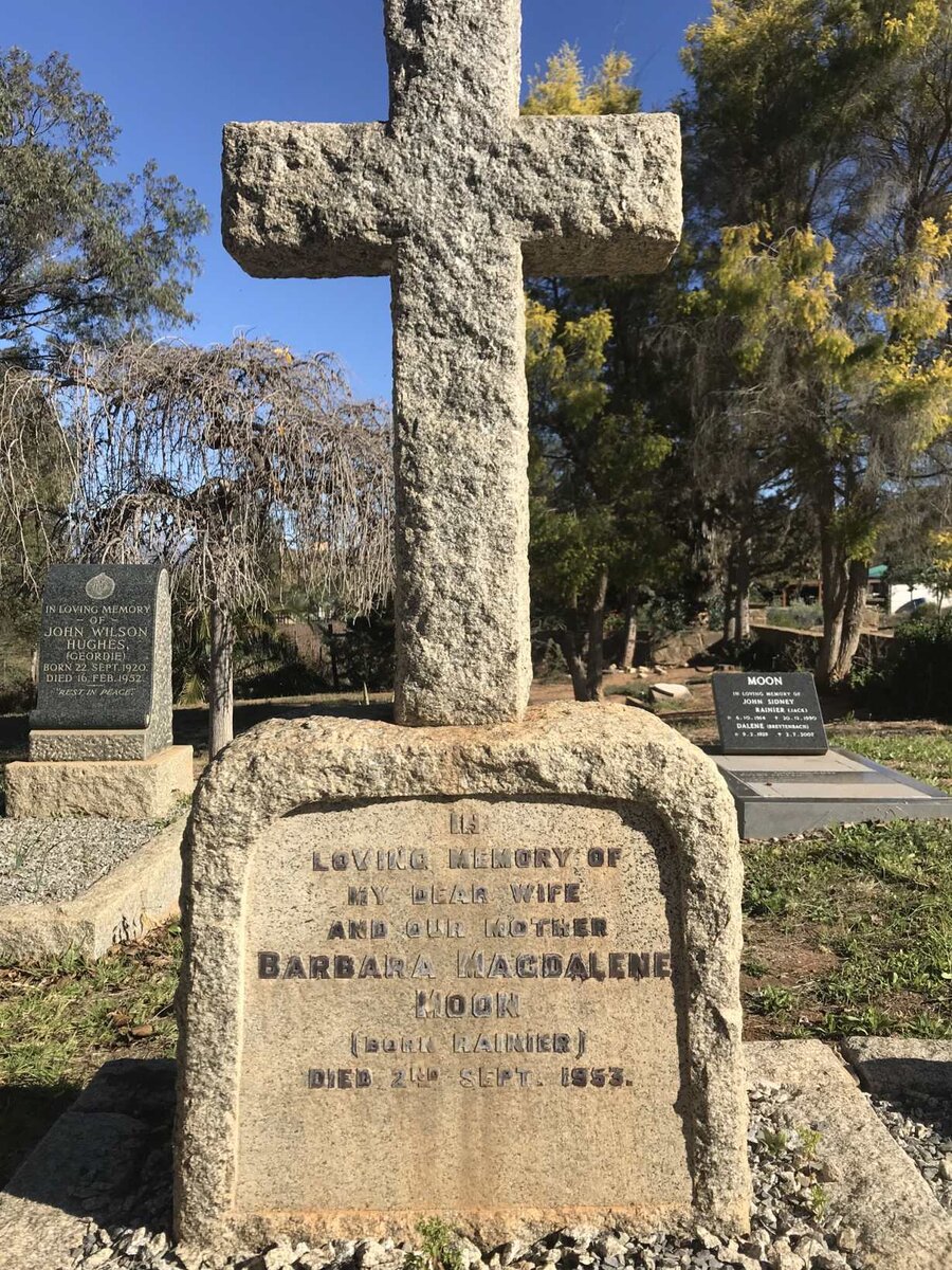 MOON Barbara Magdalena nee RAINER -1953