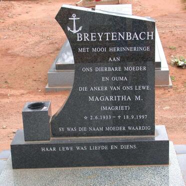 BREYTENBACH Magaritha M. 1933-1997
