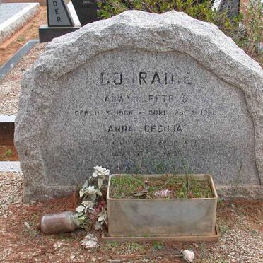 CONRADIE A? Petrus  &amp; Anna Cecilia