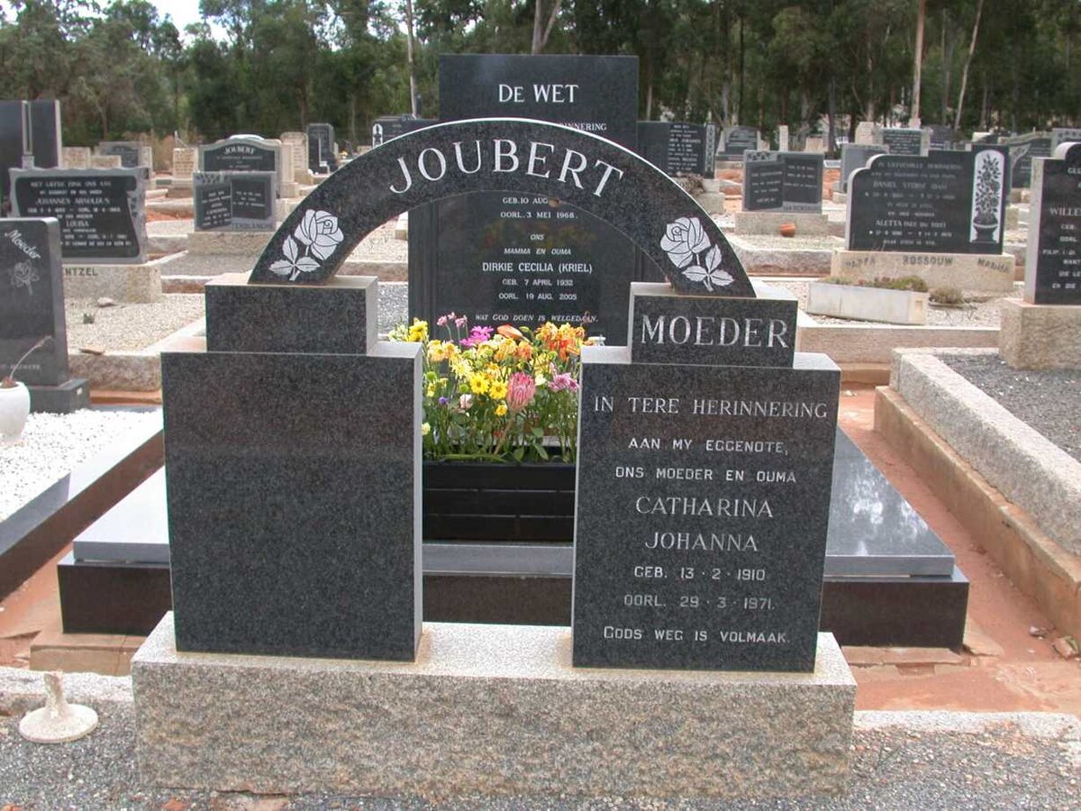 JOUBERT Catharina Johanna 1910-1971