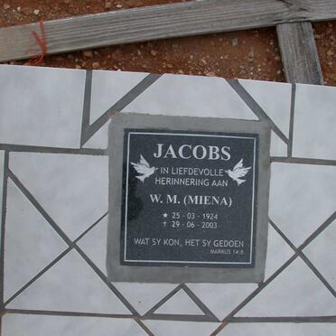 JACOBS W.M. 1924-2003
