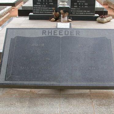 RHEEDER Jakob -1981 &amp; A?