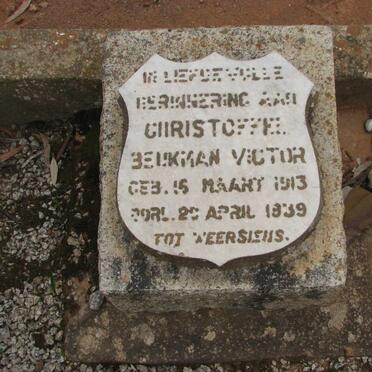 VICTOR Christoffel Beukman 1913-1939