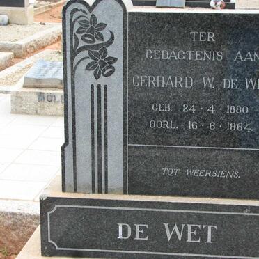 WET Gerhard, de 1880-1964