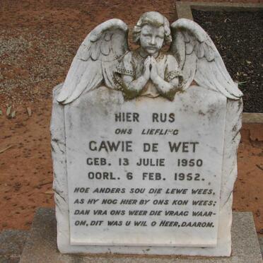 WET Gawie, de 1950-1952