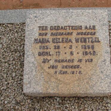 WENTZEL Maria Helena 1898-1948