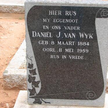 WYK Daniel J., van 1884-1959