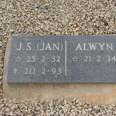 ? J.S. 1932-1993 :: ? Alwyn 1934-