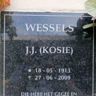 WESSELS J.J. 1913-2009