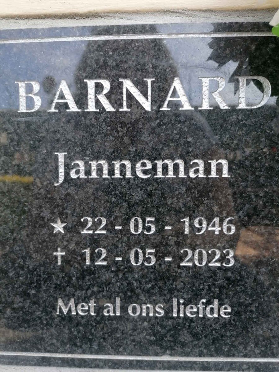 BARNARD Janneman 1946-2023