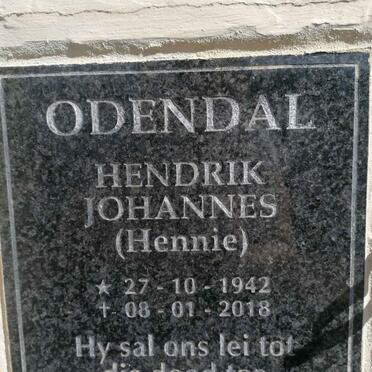ODENDAL Hendrik Johannes