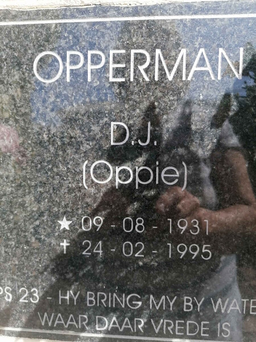 OPPERMAN E.J. 1931-1995 