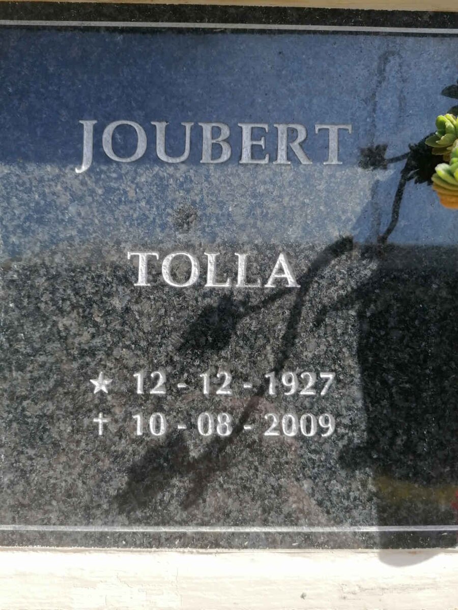 JOUBERT Tolla 1927-2009
