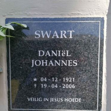 SWART Daniel Johannes 1921-2006
