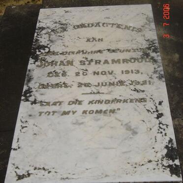 STAMROOD Johan 1913-1921