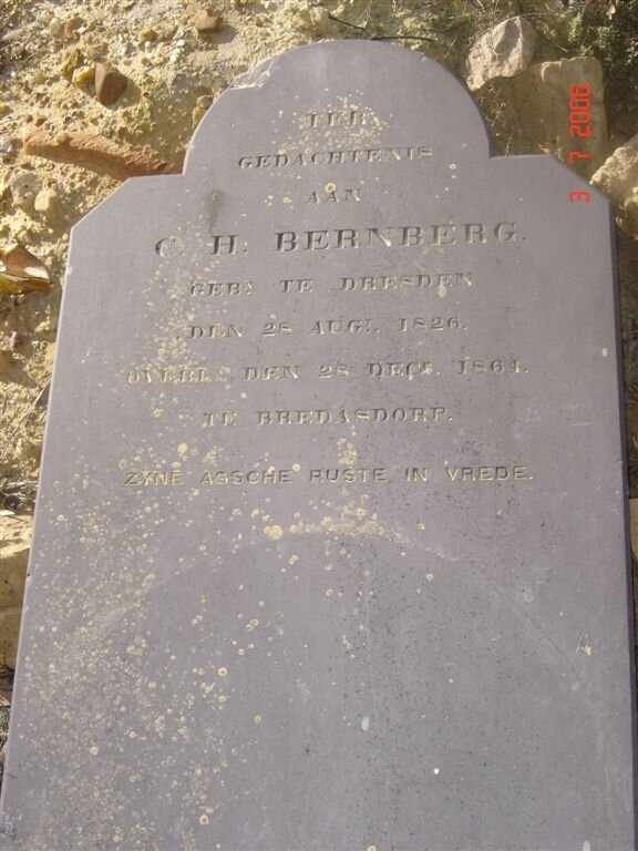 BERNBERG C.H. 1826-1864