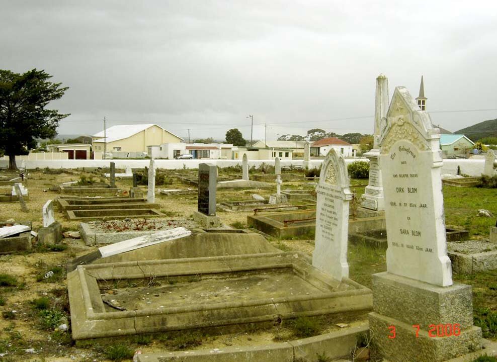 1. Oorsig van begraafplaas