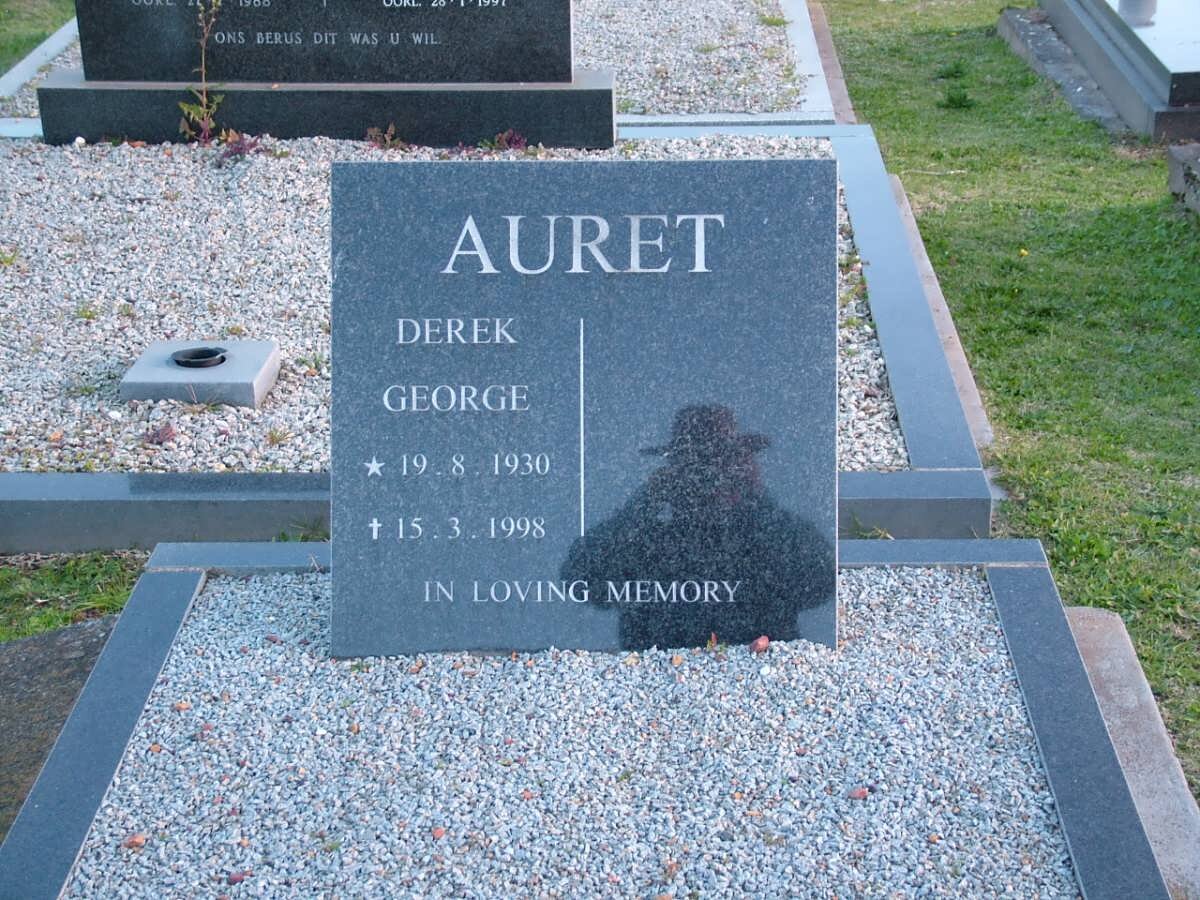 AURET Derek George 1930-1998