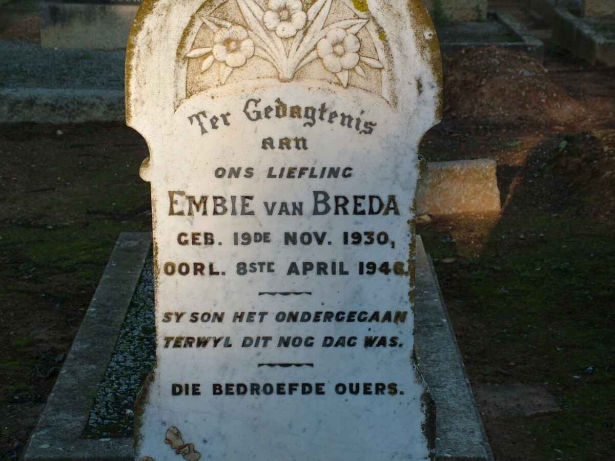 BREDA Embie, van 1930-1946
