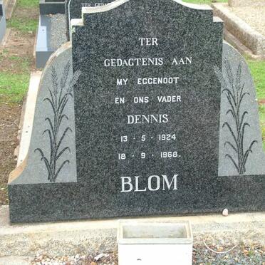 BLOM Dennis 1924-1968